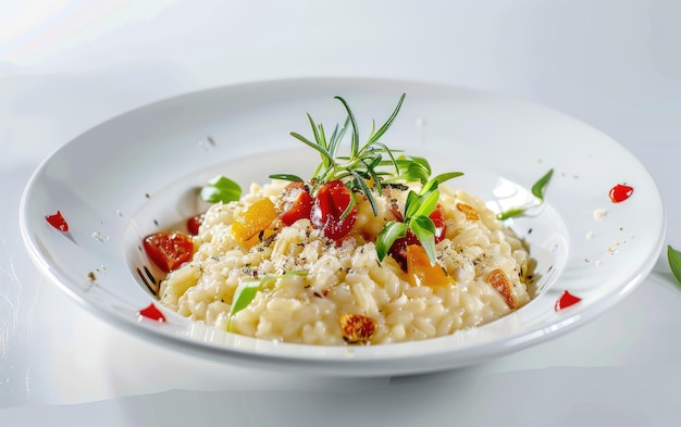 porcja kremowego risotto